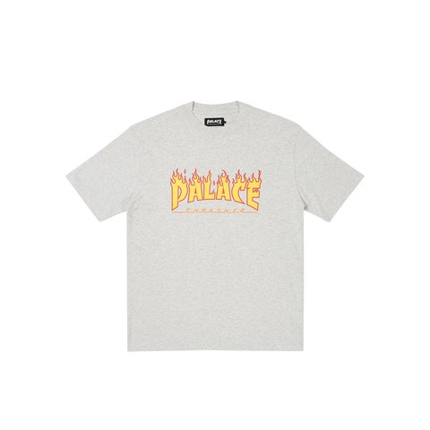 PALACE THRASHER T-SHIRT GREY MARL