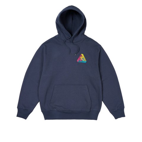 Palace 3P FADE HOOD NAVY - Colorway