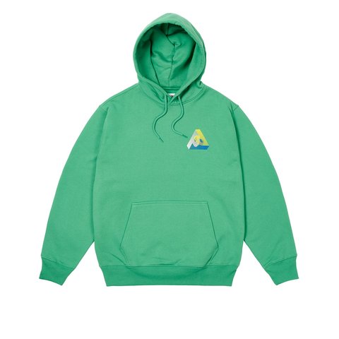 Palace 3P FADE HOOD SWEET PEA GREEN - Colorway