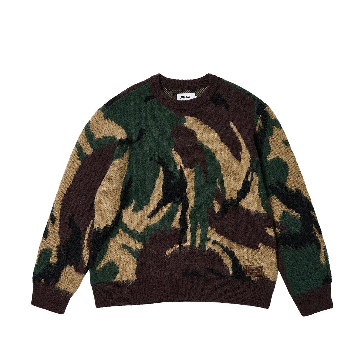 Palace HAIRY CAMO KNIT WOODLAND (Ultimo 2023) - $198.00