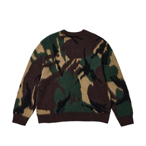Palace HAIRY CAMO KNIT WOODLAND - Colorway