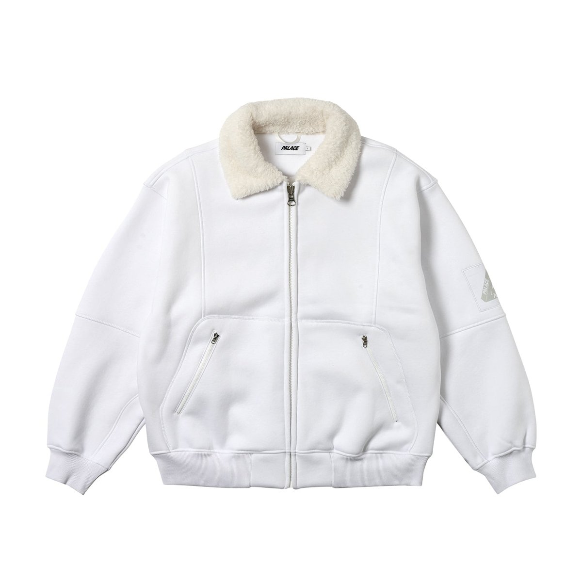 Palace P-15 FLIGHT JACKET WHITE (Ultimo 2023) - $268.00