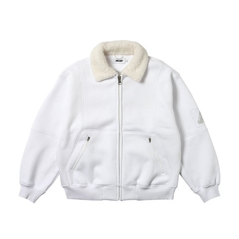 Palace P-15 FLIGHT JACKET WHITE - $268.00