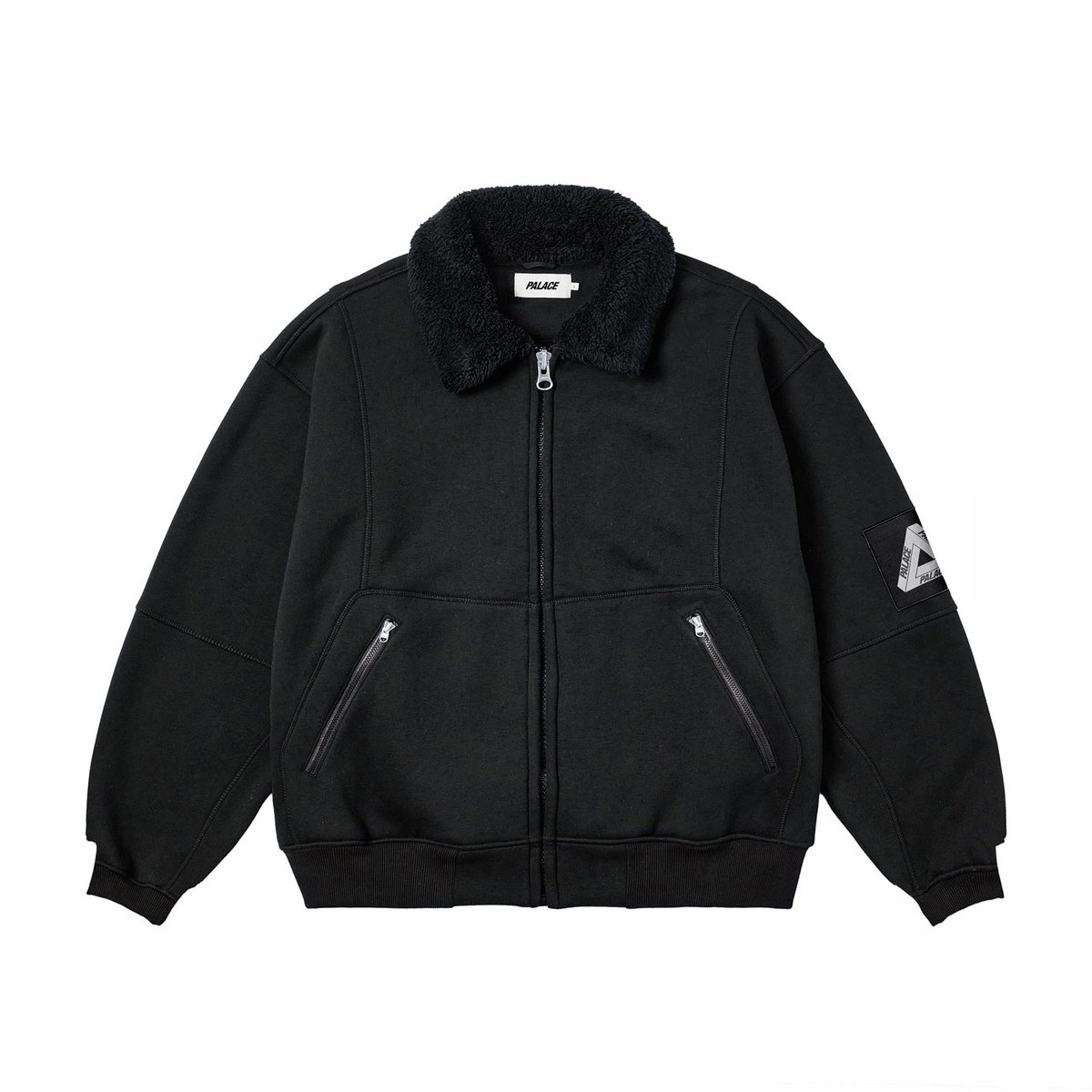 Palace P-15 FLIGHT JACKET BLACK (Ultimo 2023) - $268.00