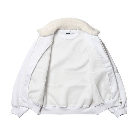 Palace P-15 FLIGHT JACKET WHITE - Colorway