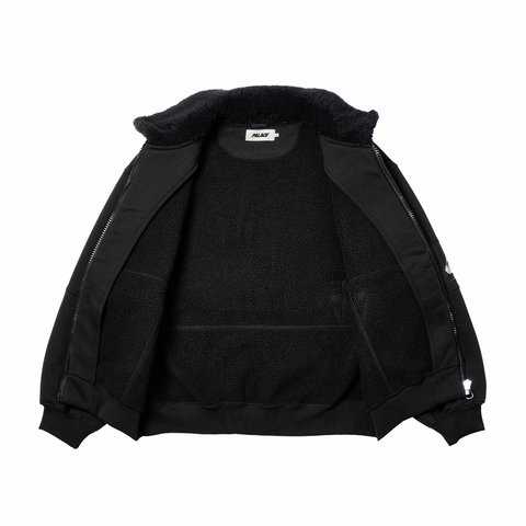 Palace P-15 FLIGHT JACKET BLACK - Colorway