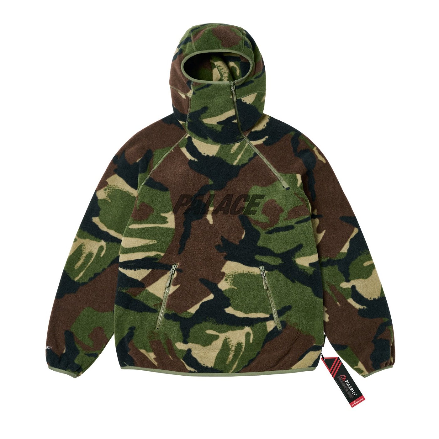 POLARTEC NINJA HOOD WOODLAND DPM