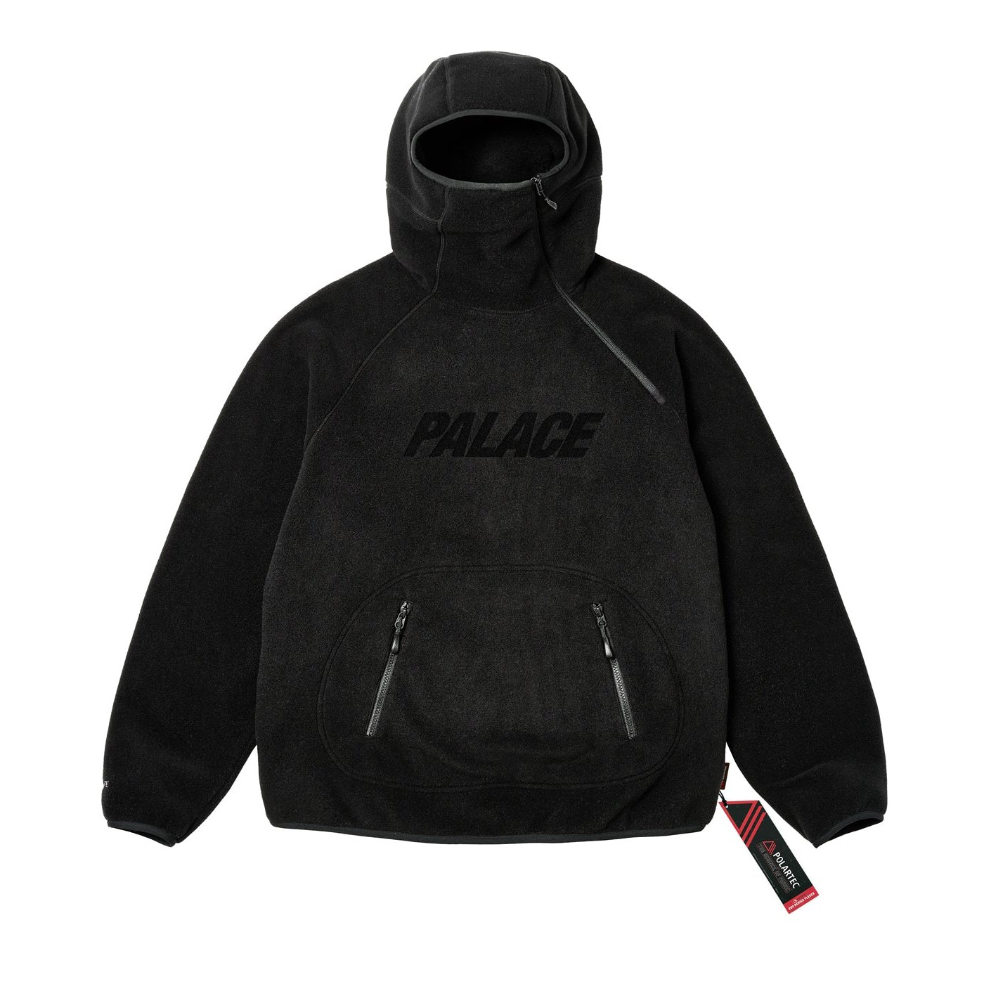 POLARTEC NINJA HOOD BLACK