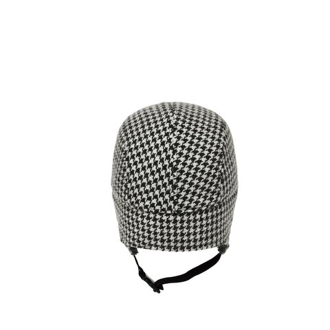Palace REVERSO EARFLAP 4-PANEL HOUNDSTOOTH WHITE - Colorway