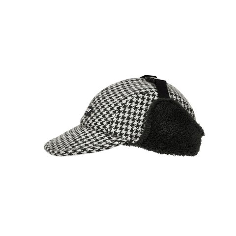 Palace REVERSO EARFLAP 4-PANEL HOUNDSTOOTH WHITE - Colorway
