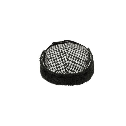Palace REVERSO EARFLAP 4-PANEL HOUNDSTOOTH WHITE - Colorway