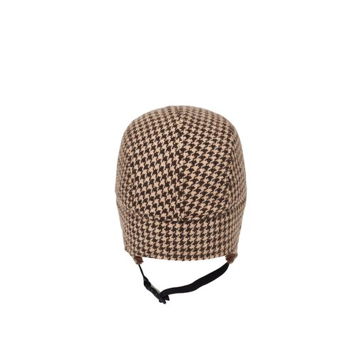 Palace REVERSO EARFLAP 4-PANEL HOUNDSTOOTH BROWN - Colorway