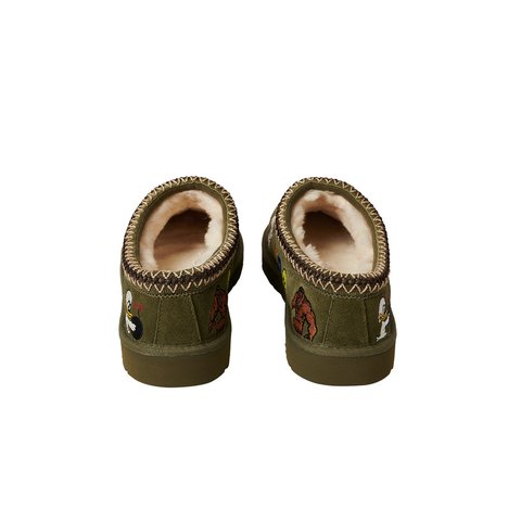 Palace PALACE UGG TASMAN SLIPPER BURNT OLIVE - Colorway