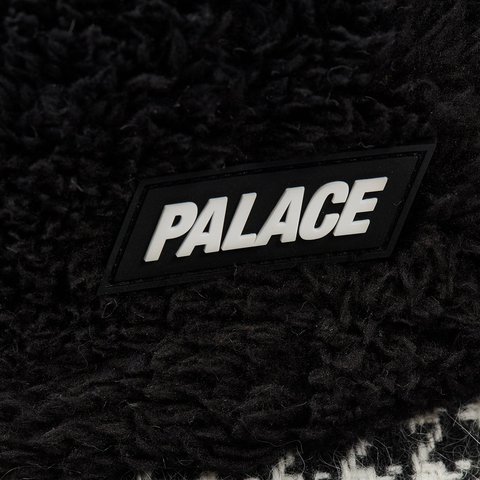 Palace REVERSO EARFLAP 4-PANEL HOUNDSTOOTH WHITE - Colorway