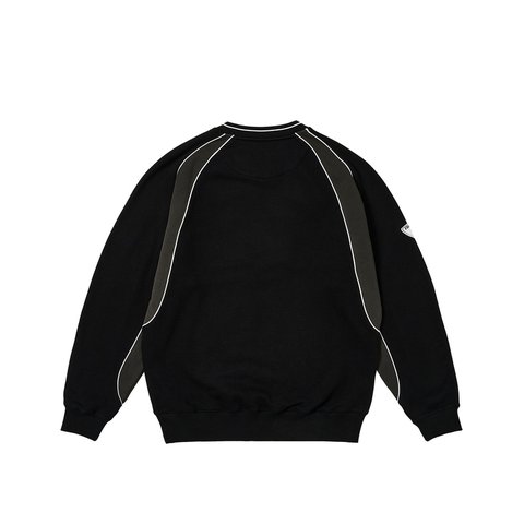 Palace PALLAS PANEL CREW BLACK - Colorway