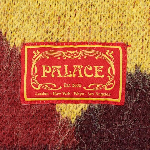 Palace HAIRY CAMO KNIT FIRE - Colorway