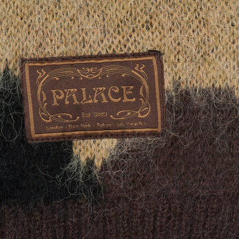 Palace HAIRY CAMO KNIT WOODLAND - Colorway