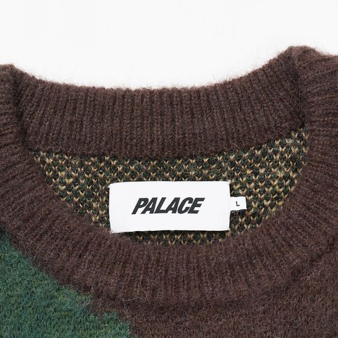 Palace HAIRY CAMO KNIT WOODLAND - Colorway