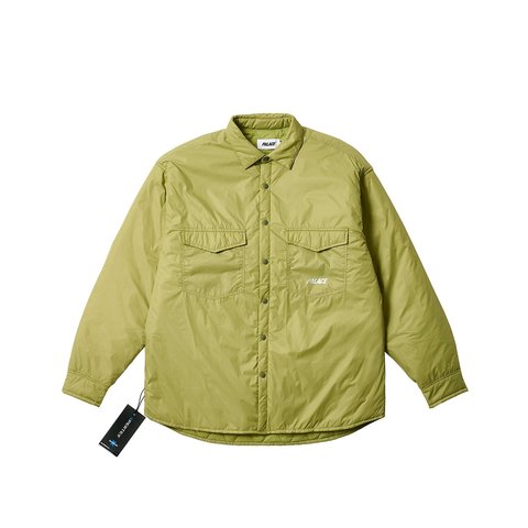 Palace INSULATED PERTEX SHIRT OLIVE - $218.00