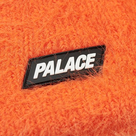 Palace HAIRY NEIN CUFF BEANIE ORANGE - Colorway