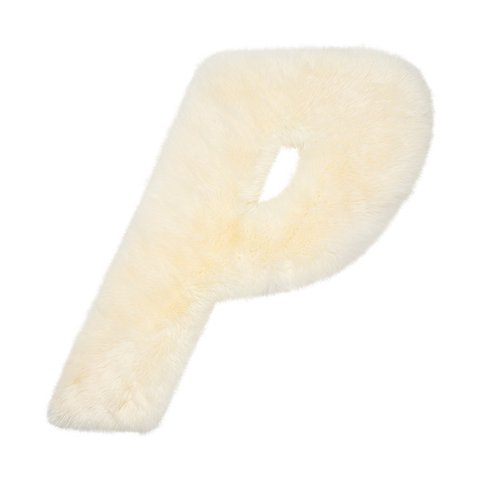 Palace PALACE UGG P SHEEPSKIN RUG NATURAL - Colorway