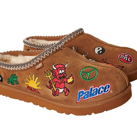 Palace PALACE UGG TASMAN SLIPPER CHESTNUT - Colorway