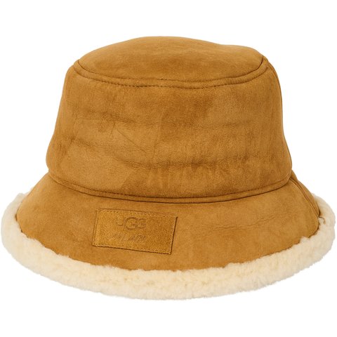 Palace PALACE UGG SHEARLING BUCKET HAT CHESTNUT - Colorway