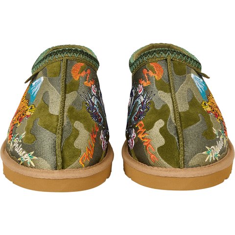 Palace PALACE UGG TASMAN SLIPPER BURNT OLIVE CAMO - Colorway