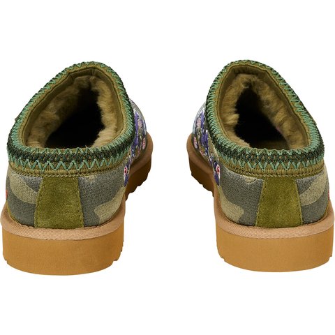 Palace PALACE UGG TASMAN SLIPPER BURNT OLIVE CAMO - Colorway