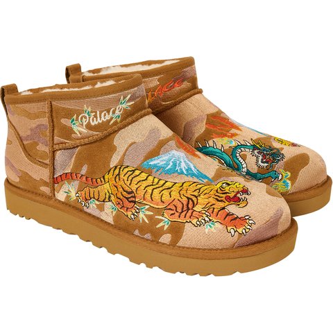 Palace PALACE UGG ULTRA MINI BOOT CHESTNUT CAMO