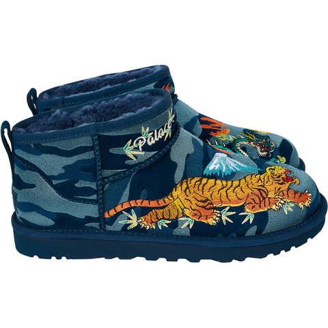 Palace PALACE UGG ULTRA MINI BOOT NAVY CAMO - Colorway