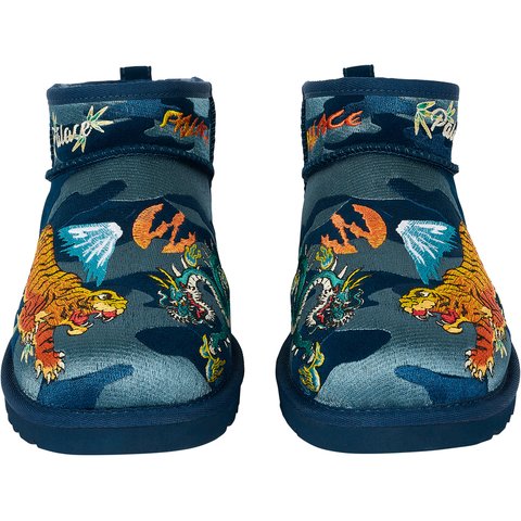 Palace PALACE UGG ULTRA MINI BOOT NAVY CAMO - Colorway