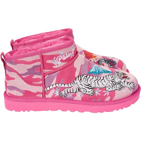 Palace PALACE UGG ULTRA MINI BOOT PINK CAMO - Colorway