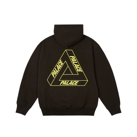 Palace GLOW TRI-FERG HOOD BLACK - Colorway