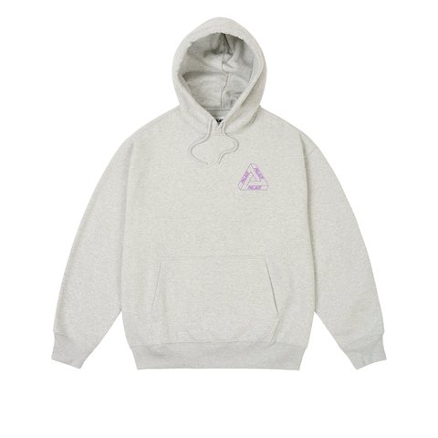 Palace GLOW TRI-FERG HOOD GREY MARL - Colorway
