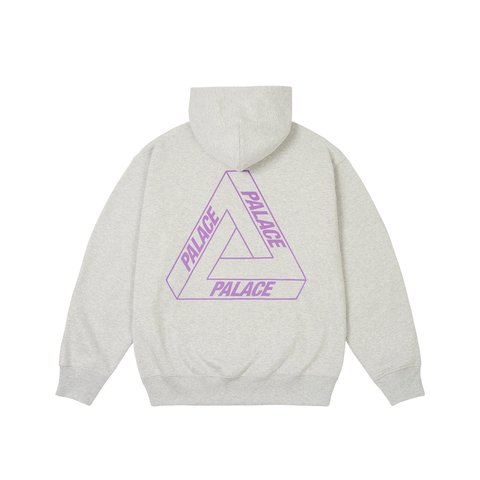 Palace GLOW TRI-FERG HOOD GREY MARL - Colorway