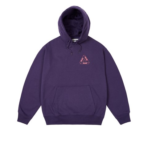 Palace GLOW TRI-FERG HOOD PURP - Colorway