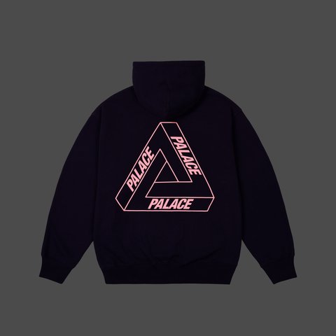 Palace GLOW TRI-FERG HOOD PURP - Colorway