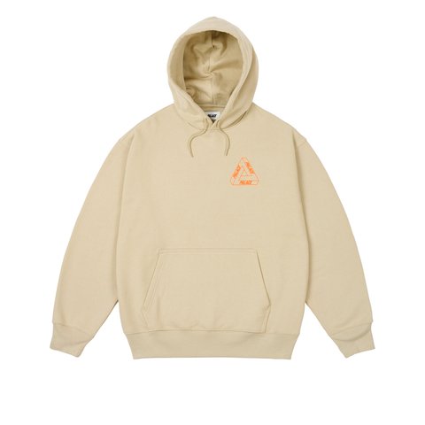 Palace GLOW TRI-FERG HOOD STONEY GREY - Colorway