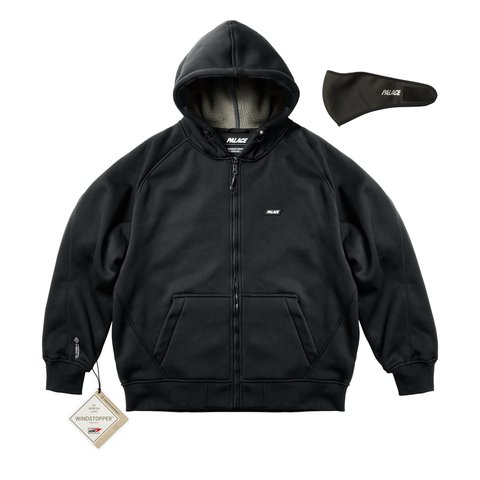 Palace GORE-TEX WINDSTOPPER BONDED JACKET BLACK - Colorway