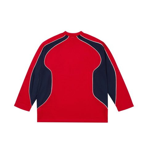 Palace SPORT MIT MESH TOP TOMATO RED - Colorway