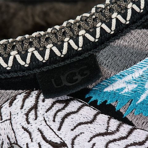 Palace PALACE UGG TASMAN SLIPPER BLACK CAMO - Colorway