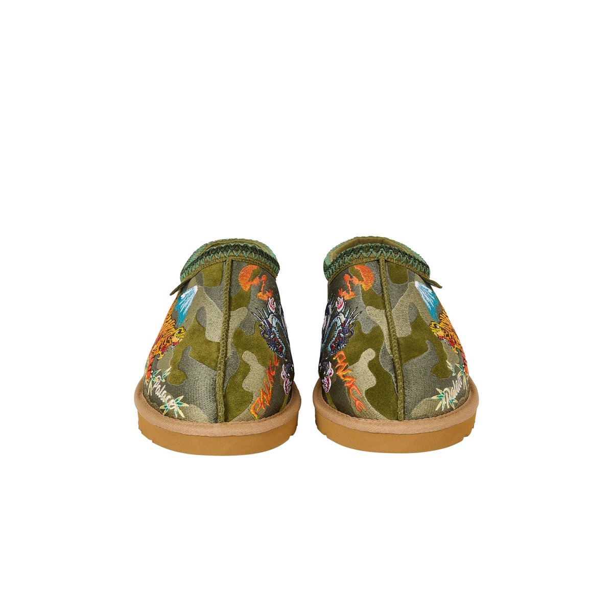 PALACE UGG TASMAN SLIPPER BURNT OLIVE CAMO - Palace