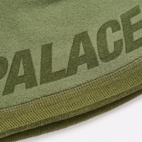 Palace POLARTEC REVERSO NEIN CUFF BEANIE OLIVE - Colorway