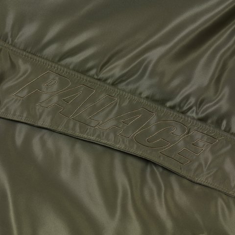 Palace REVERSIBLE YETI PARKA OLIVE - Colorway