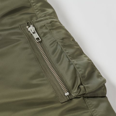 Palace REVERSIBLE YETI PARKA OLIVE - Colorway