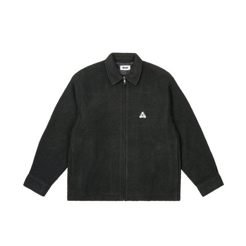 Palace WOOLY ZIP JACKET BLACK - Colorway