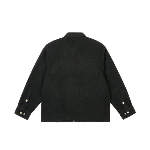 Palace WOOLY ZIP JACKET BLACK - Colorway