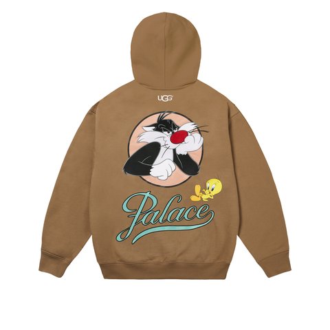 Palace PALACE UGG LOONEY TUNES HOOD CHESTNUT - Colorway