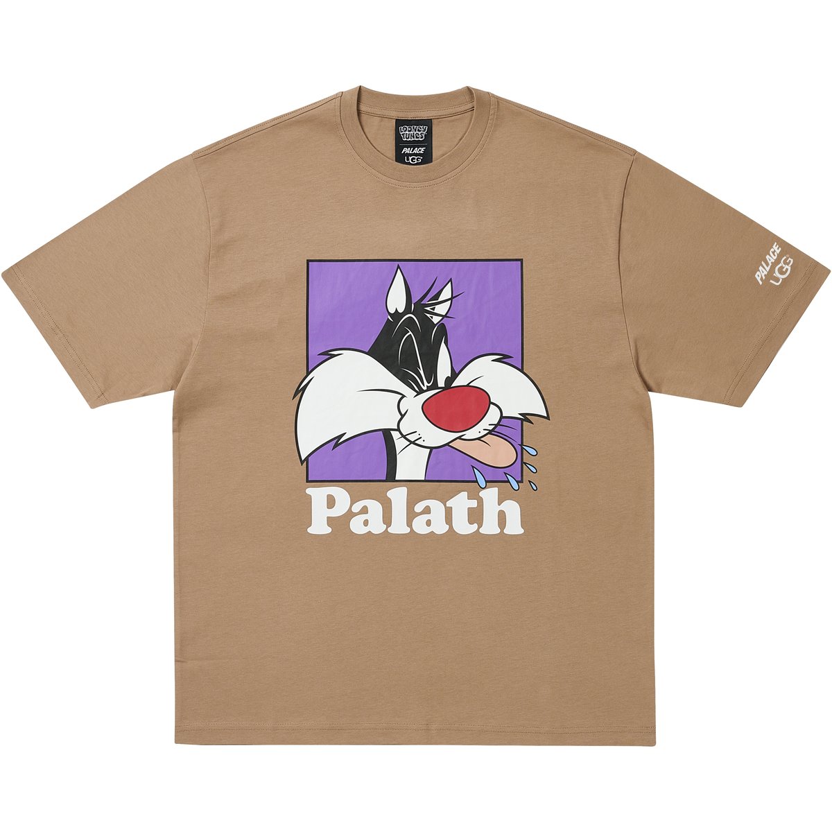 Palace PALACE UGG LOONEY TUNES T SHIRT CHESTNUT (Palace Ugg 2025)
